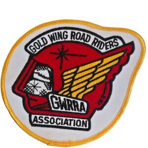 Gold Wing Road Riders Association GWRRA Patch Honda Motorcycle Club Logo Vintage
